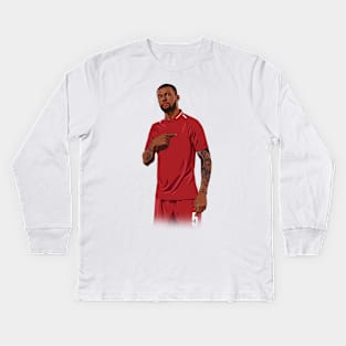 Gini Wijnaldum Kids Long Sleeve T-Shirt